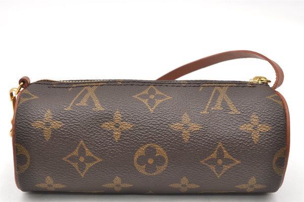 Authentic Louis Vuitton Monogram Papillon Pouch Old Model LV 4665K