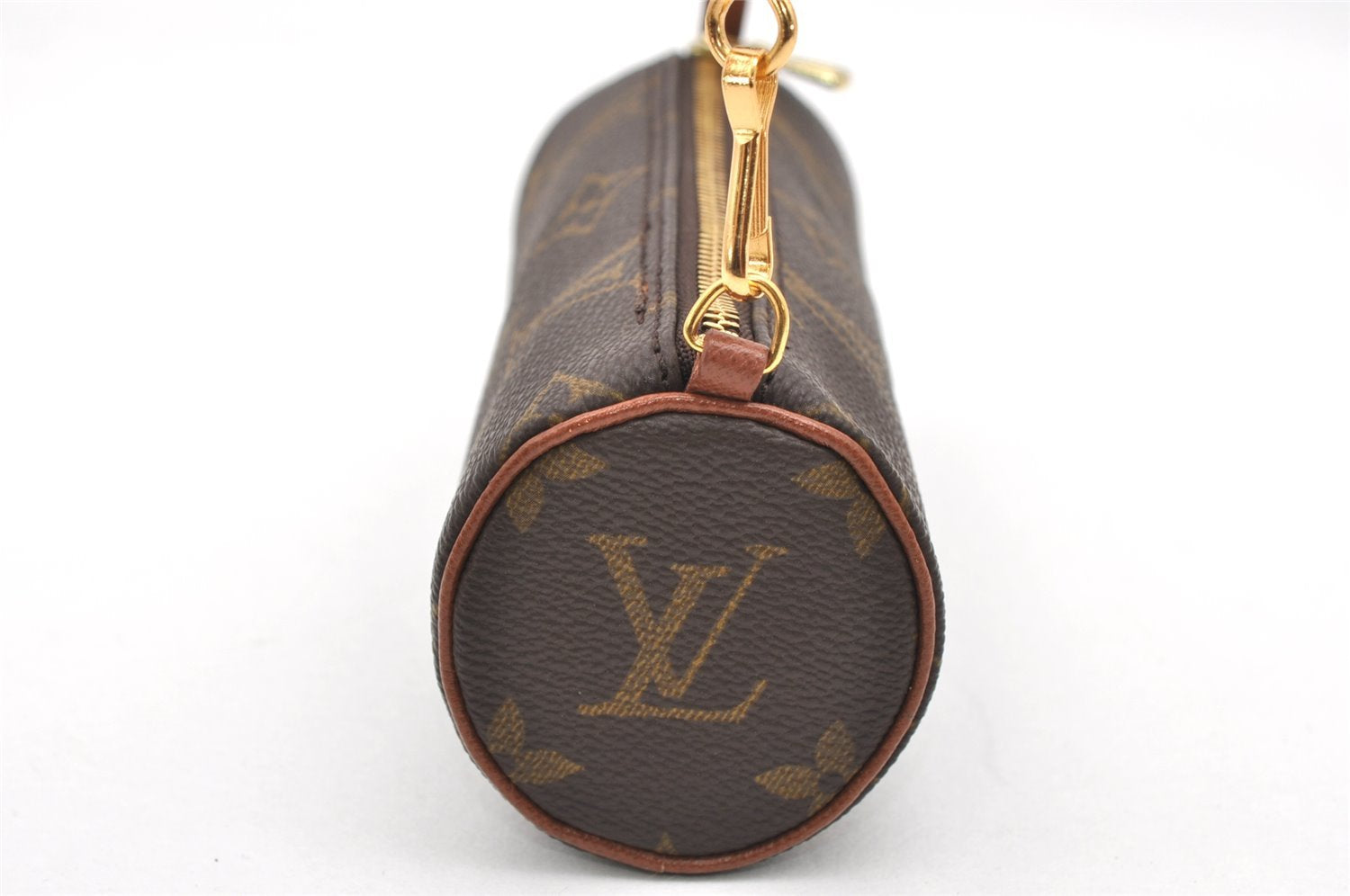Authentic Louis Vuitton Monogram Papillon Pouch Old Model LV 4665K