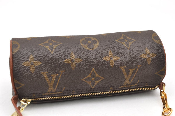 Authentic Louis Vuitton Monogram Papillon Pouch Old Model LV 4665K