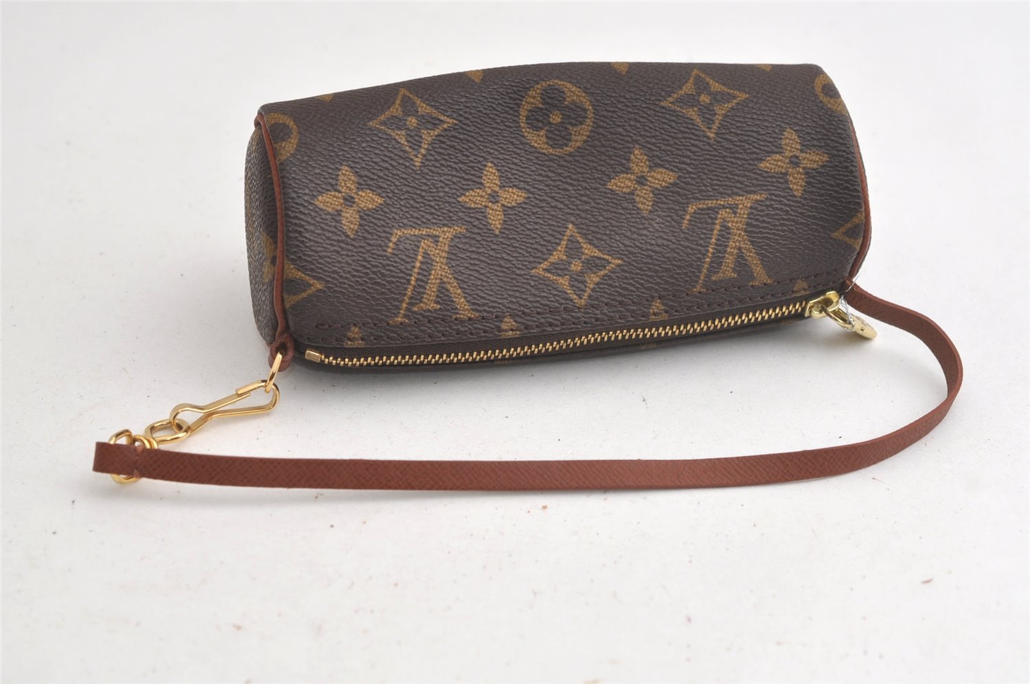 Authentic Louis Vuitton Monogram Papillon Pouch Old Model LV 4665K