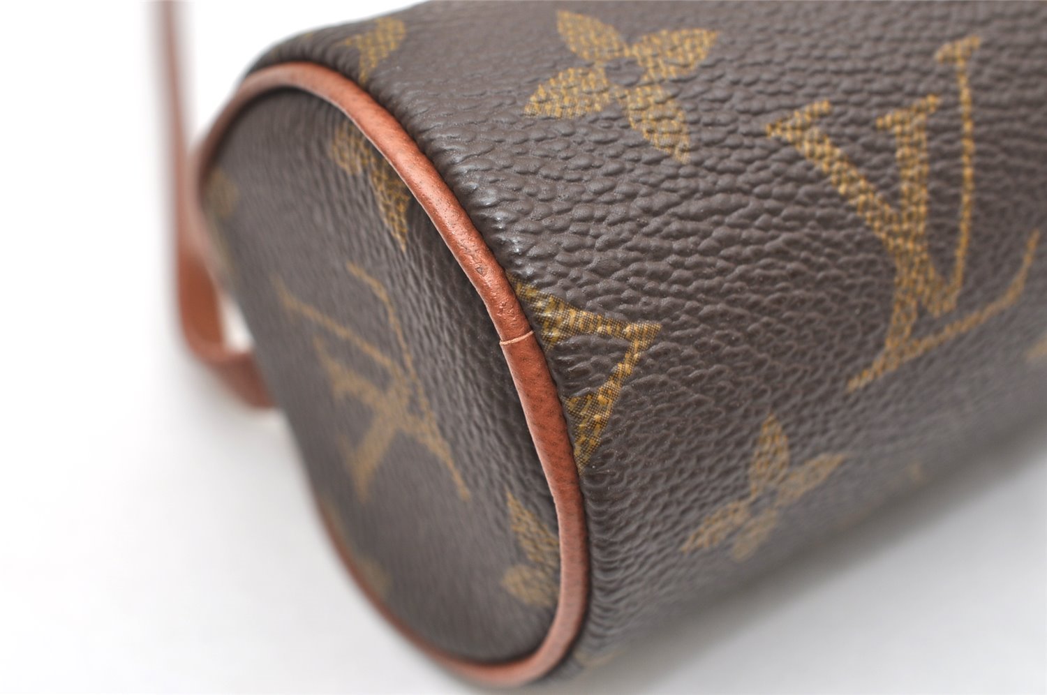 Authentic Louis Vuitton Monogram Papillon Pouch Old Model LV 4665K