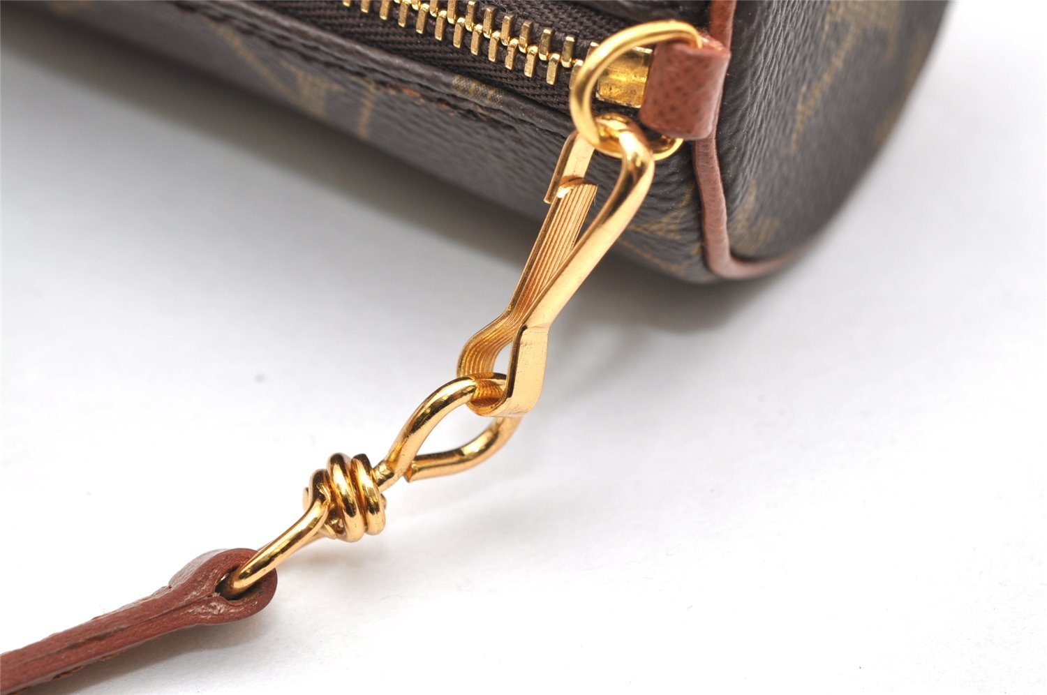 Authentic Louis Vuitton Monogram Papillon Pouch Old Model LV 4665K