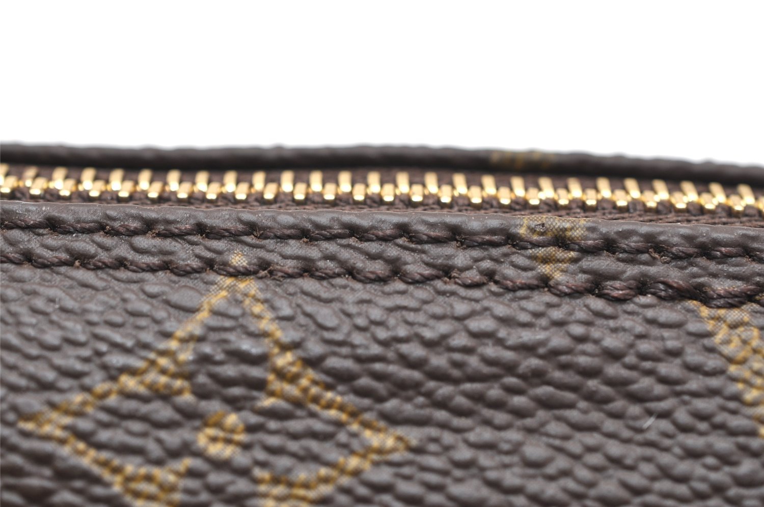 Authentic Louis Vuitton Monogram Papillon Pouch Old Model LV 4665K