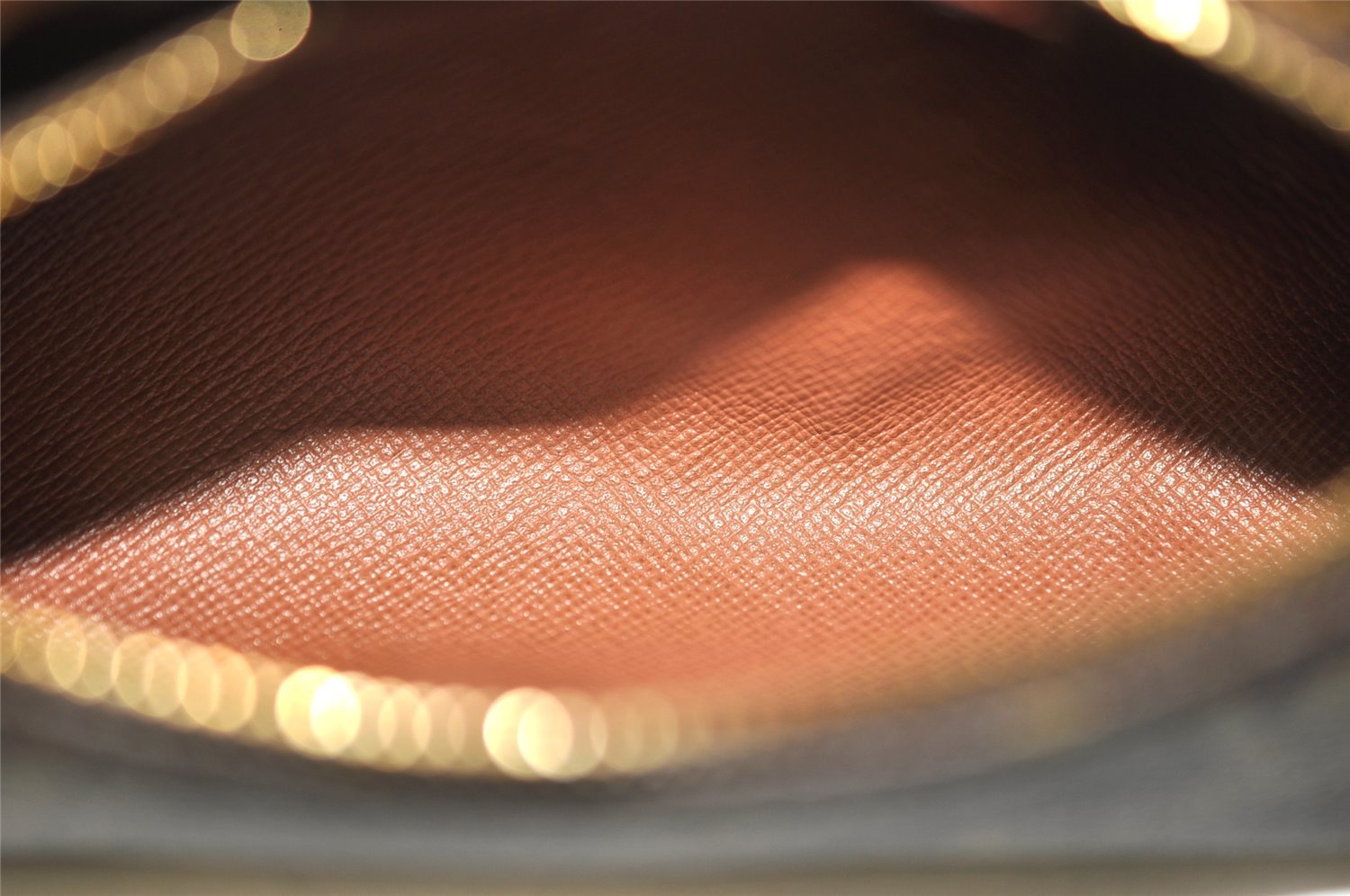 Authentic Louis Vuitton Monogram Papillon Pouch Old Model LV 4665K