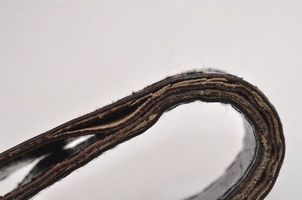 Authentic GUCCI Vintage Bamboo Shoulder Hand Bag Purse Leather Brown Junk 4666J