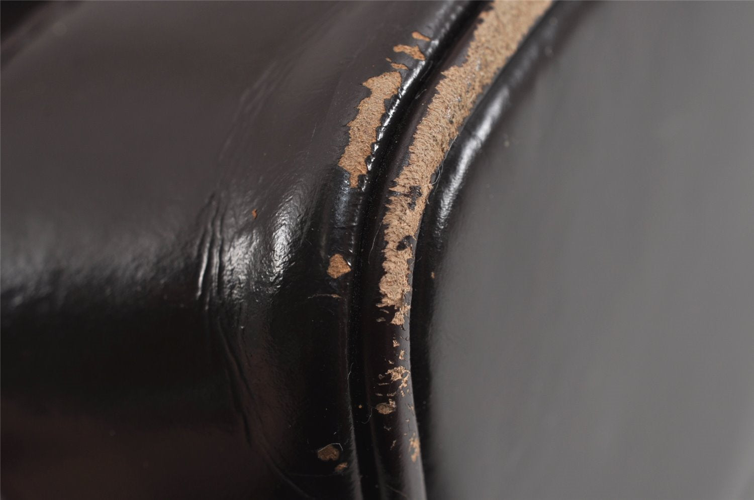 Authentic GUCCI Vintage Bamboo Shoulder Hand Bag Purse Leather Brown Junk 4666J