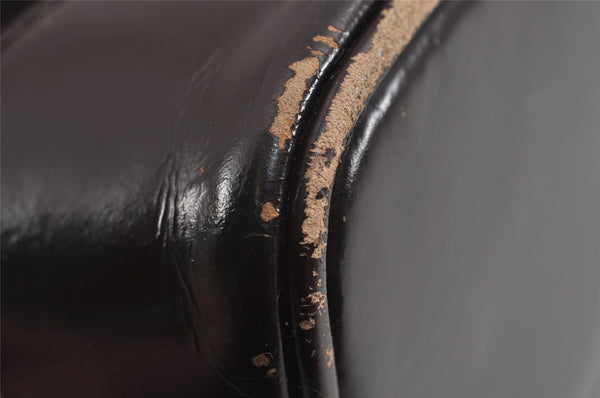 Authentic GUCCI Vintage Bamboo Shoulder Hand Bag Purse Leather Brown Junk 4666J