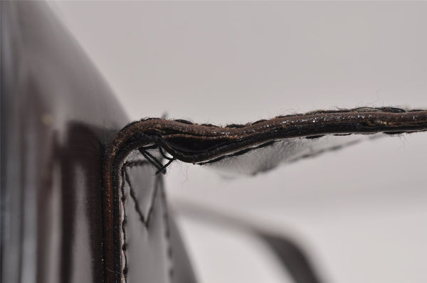 Authentic GUCCI Vintage Bamboo Shoulder Hand Bag Purse Leather Brown Junk 4666J