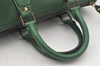 Authentic Louis Vuitton Epi Speedy 25 Hand Boston Bag Green M43014 LV 4666K