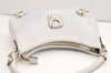 Authentic GUCCI Vintage Abbey Shoulder Hand Bag Purse Leather 130738 White 4667J