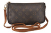 Authentic Louis Vuitton Monogram Pochette Accessoires Shoulder Cross Pouch 4667K
