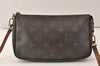 Authentic Louis Vuitton Monogram Pochette Accessoires Shoulder Cross Pouch 4667K