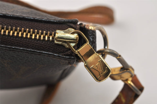 Authentic Louis Vuitton Monogram Pochette Accessoires Shoulder Cross Pouch 4667K