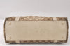 Authentic GUCCI Abbey Shoulder Tote Bag GG Canvas Leather 141470 Brown 4668K