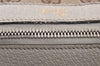 Authentic GUCCI Abbey Shoulder Tote Bag GG Canvas Leather 141470 Brown 4668K