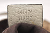 Authentic GUCCI Abbey Shoulder Tote Bag GG Canvas Leather 141470 Brown 4668K