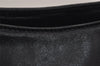 Authentic PRADA Leather Nappa Plastic Shoulder Hand Bag Purse Black 4669J