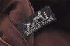 Authentic HERMES Vintage Fourre Tout MM Hand Tote Bag Canvas Wine Red 4671J