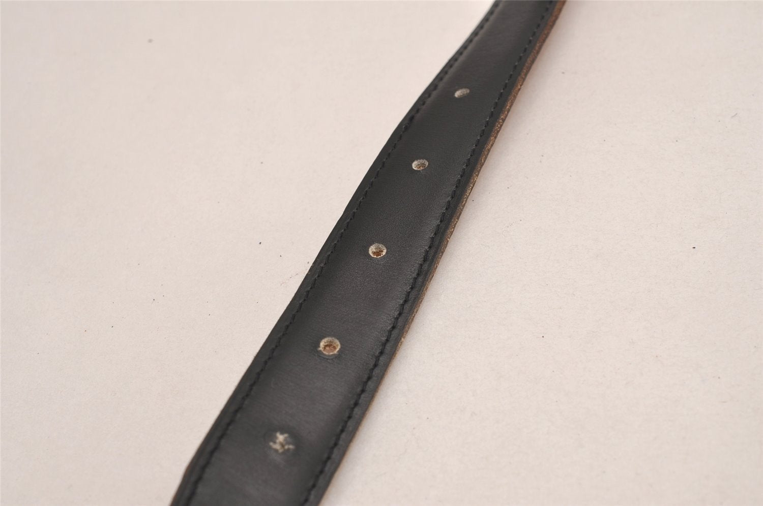 Authentic HERMES Mini Constance Leather Belt Size 65cm 25.6