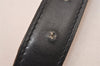 Authentic HERMES Mini Constance Leather Belt Size 65cm 25.6" Black Brown 4672J