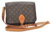 Authentic Louis Vuitton Monogram Cartouchiere GM M51252 Shoulder Cross Bag 4674K