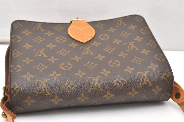 Authentic Louis Vuitton Monogram Cartouchiere GM M51252 Shoulder Cross Bag 4674K