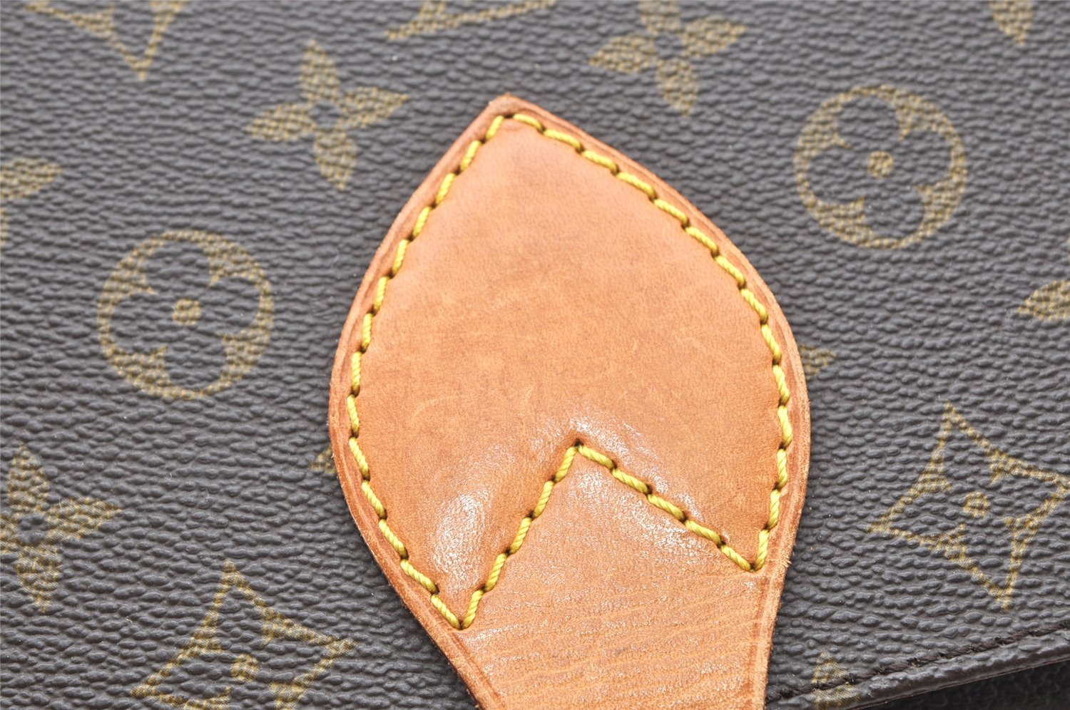 Authentic Louis Vuitton Monogram Cartouchiere GM M51252 Shoulder Cross Bag 4674K