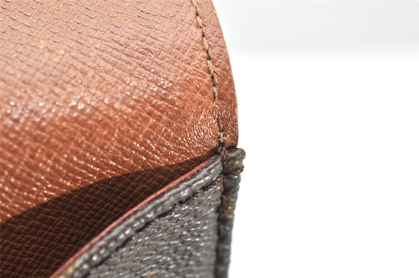 Authentic Louis Vuitton Monogram Cartouchiere GM M51252 Shoulder Cross Bag 4674K