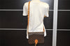 Authentic Louis Vuitton Monogram Cartouchiere GM M51252 Shoulder Cross Bag 4674K