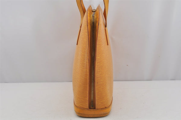 Authentic Louis Vuitton Epi Lussac Shoulder Tote Bag Yellow M52289 LV 4675J