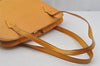 Authentic Louis Vuitton Epi Lussac Shoulder Tote Bag Yellow M52289 LV 4675J