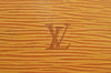 Authentic Louis Vuitton Epi Lussac Shoulder Tote Bag Yellow M52289 LV 4675J