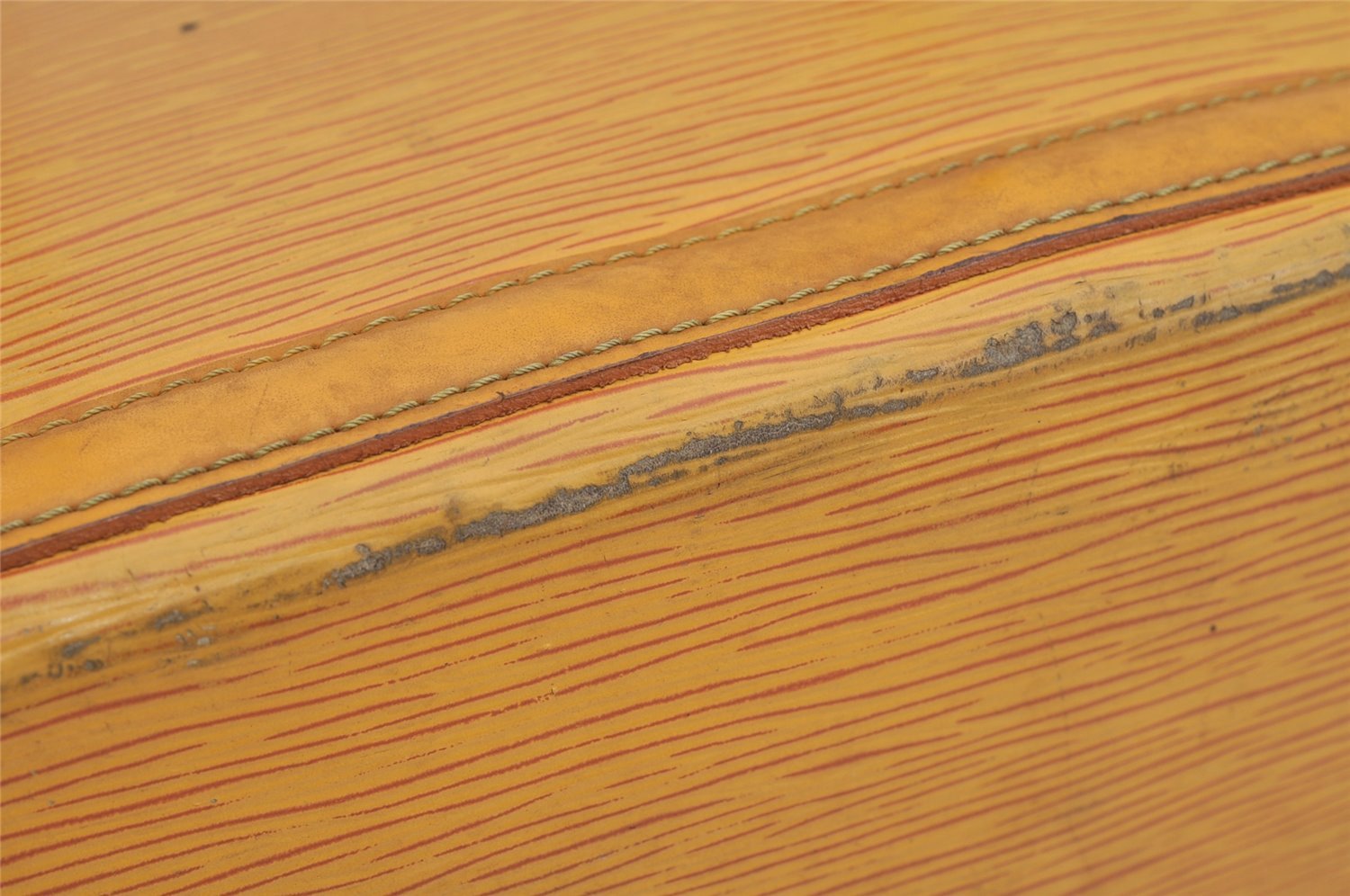 Authentic Louis Vuitton Epi Lussac Shoulder Tote Bag Yellow M52289 LV 4675J