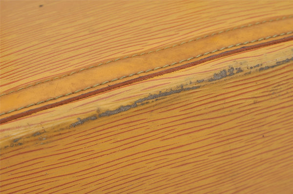 Authentic Louis Vuitton Epi Lussac Shoulder Tote Bag Yellow M52289 LV 4675J