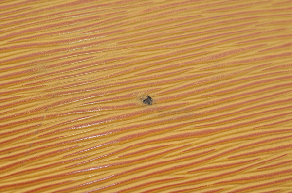 Authentic Louis Vuitton Epi Lussac Shoulder Tote Bag Yellow M52289 LV 4675J