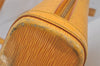 Authentic Louis Vuitton Epi Lussac Shoulder Tote Bag Yellow M52289 LV 4675J