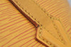 Authentic Louis Vuitton Epi Lussac Shoulder Tote Bag Yellow M52289 LV 4675J