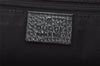 Authentic GUCCI Abbey Shoulder Tote Bag GG Canvas Leather 141472 Black 4676I