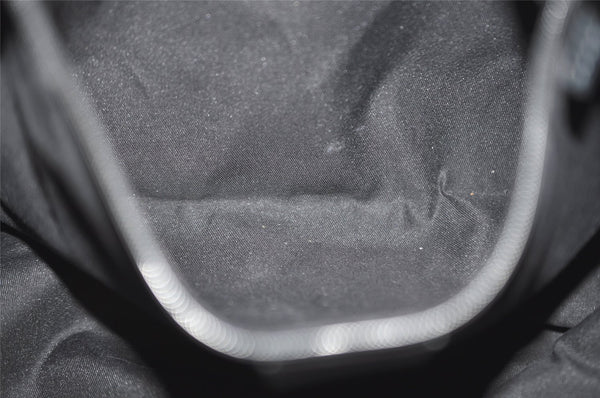 Authentic GUCCI Abbey Shoulder Tote Bag GG Canvas Leather 141472 Black 4676I