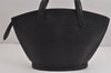 Authentic Louis Vuitton Epi Saint Jacques Hand Bag Black M52272 LV 4676J