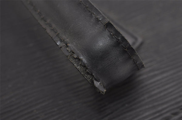 Authentic Louis Vuitton Epi Saint Jacques Hand Bag Black M52272 LV 4676J