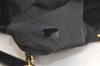 Authentic CHANEL Vintage CC Logo Chain Shoulder Tote Bag Enamel Black 4676K