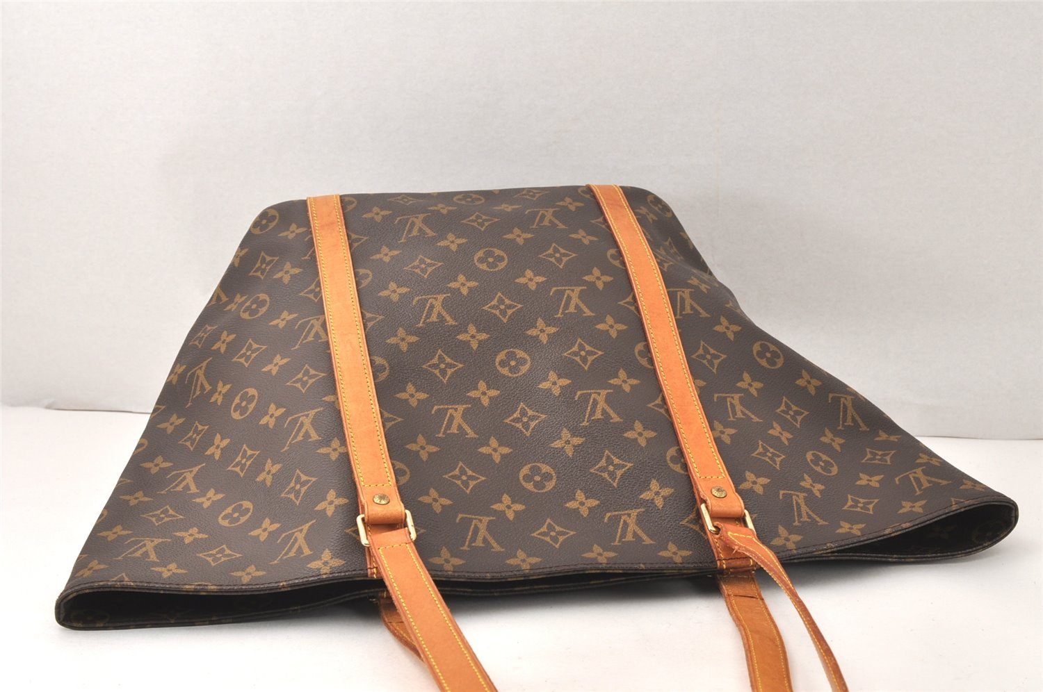 Authentic Louis Vuitton Monogram Sac Shopping PM Tote Bag M51108 LV 4678K