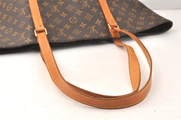 Authentic Louis Vuitton Monogram Sac Shopping PM Tote Bag M51108 LV 4678K