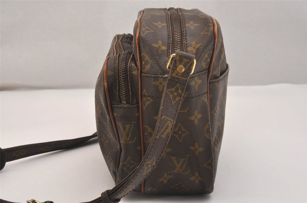 Authentic Louis Vuitton Monogram Nile Shoulder Cross Body Bag Old Model LV 4679J