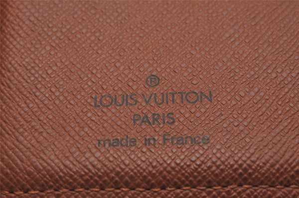 Authentic Louis Vuitton Monogram Agenda PM Notebook Cover R20005 LV 4680I
