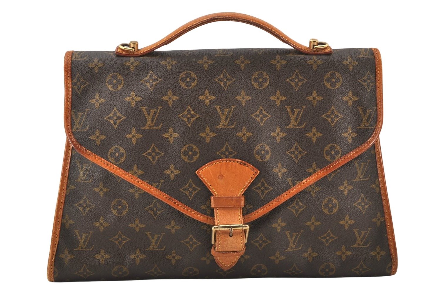 Authentic Louis Vuitton Monogram Beverly 41 M51121 2Way Shoulder Hand Bag 4680K