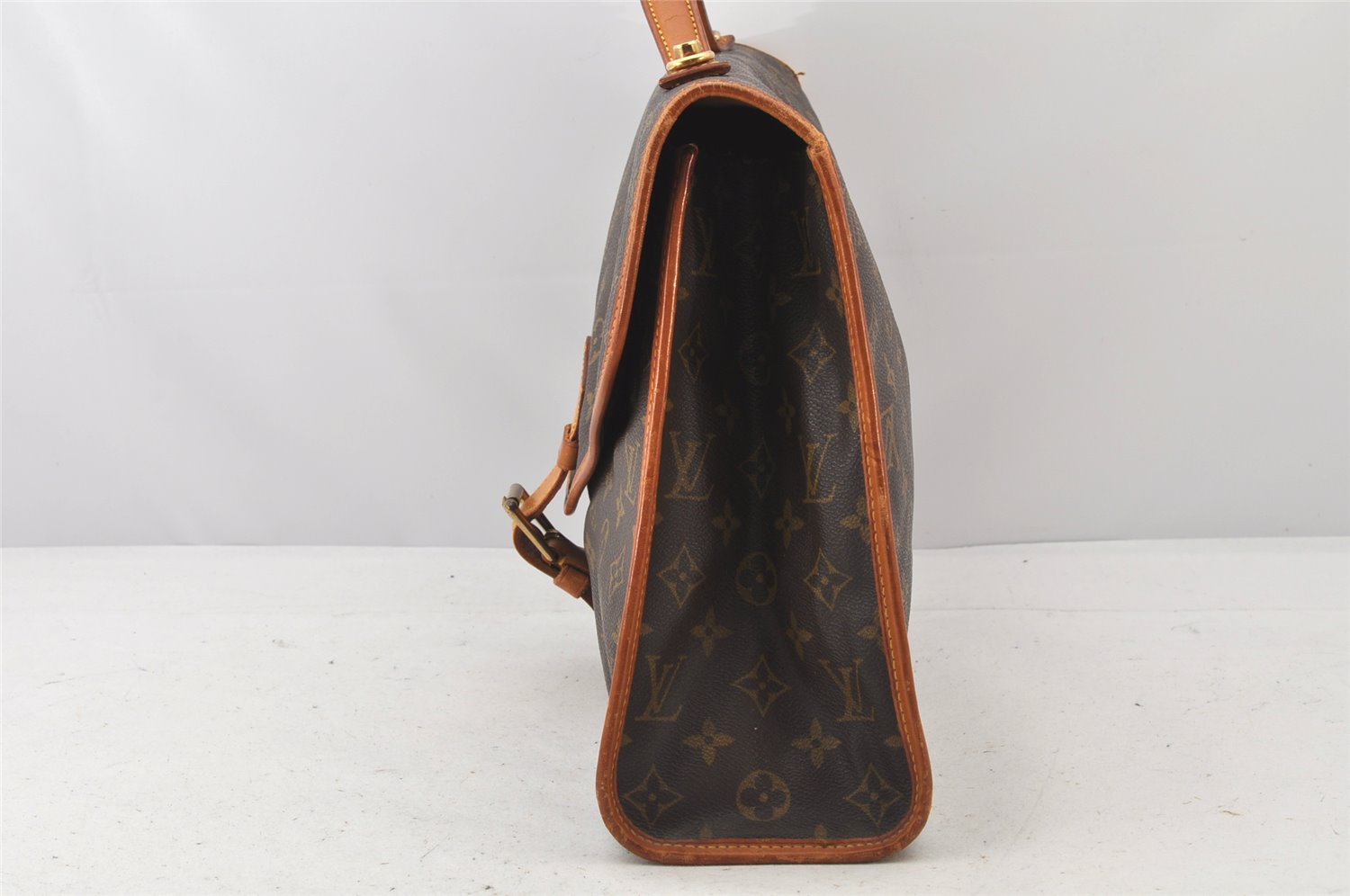 Authentic Louis Vuitton Monogram Beverly 41 M51121 2Way Shoulder Hand Bag 4680K