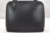 Authentic Louis Vuitton Epi Lussac Shoulder Tote Bag Black M52282 LV 4681K