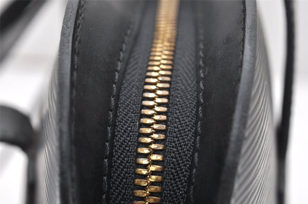 Authentic Louis Vuitton Epi Lussac Shoulder Tote Bag Black M52282 LV 4681K